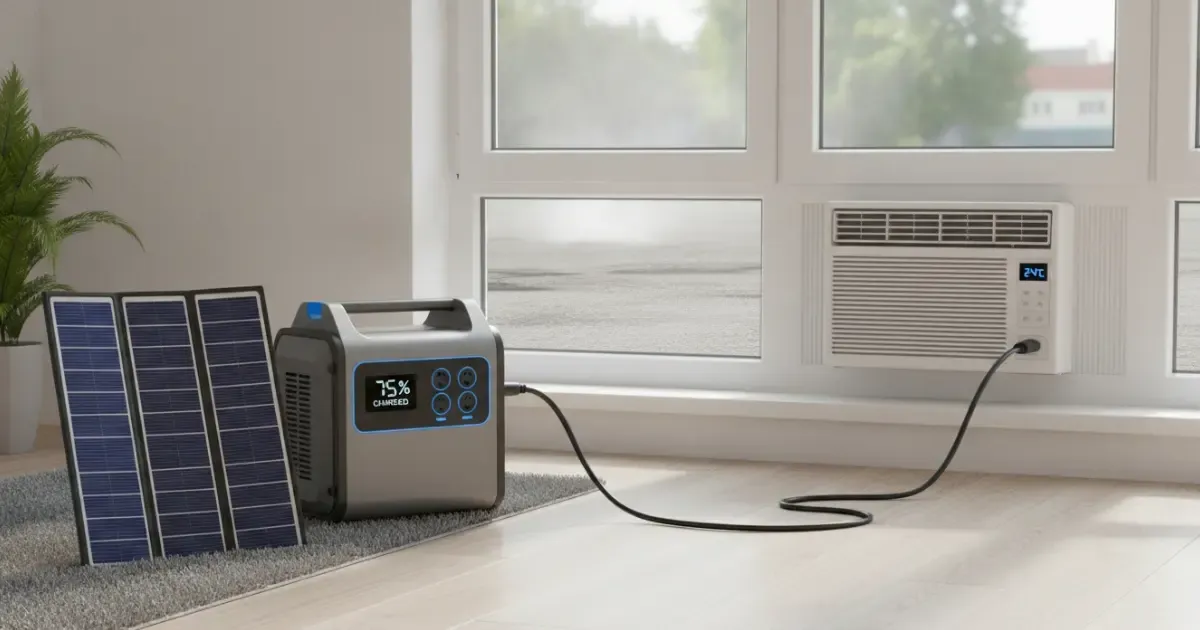 Solar Generator for Air Conditioner: What Actually Works