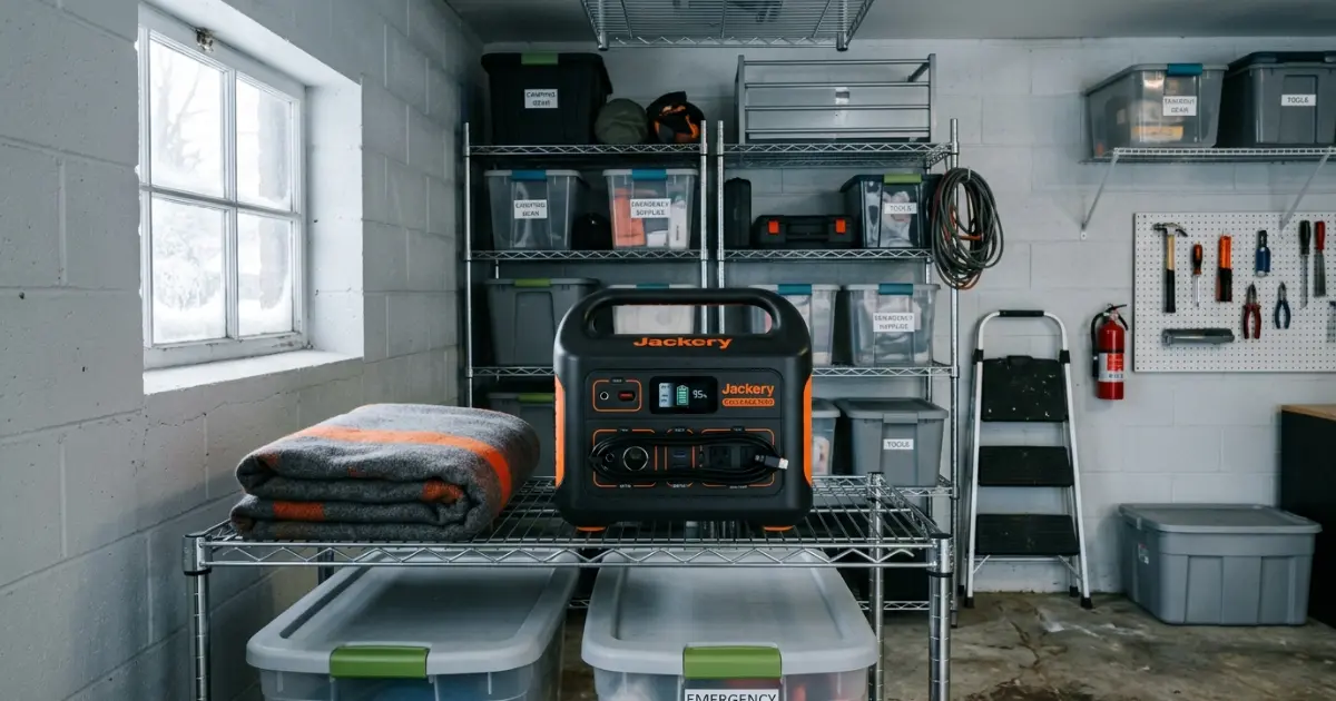 How to Store a Solar Generator in Winter (2026 Guide)
