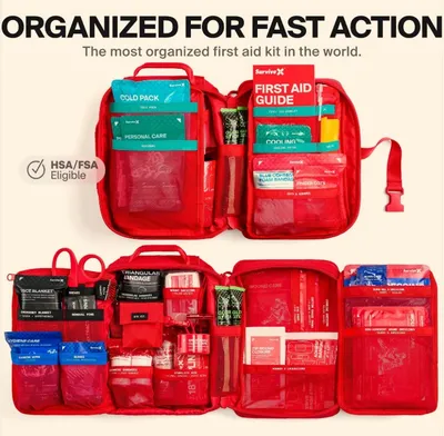 SurviveX Large Pro First Aid Kit